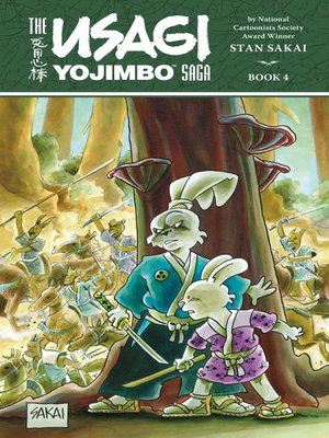 cover image of Usagi Yojimbo Saga, Volume 4